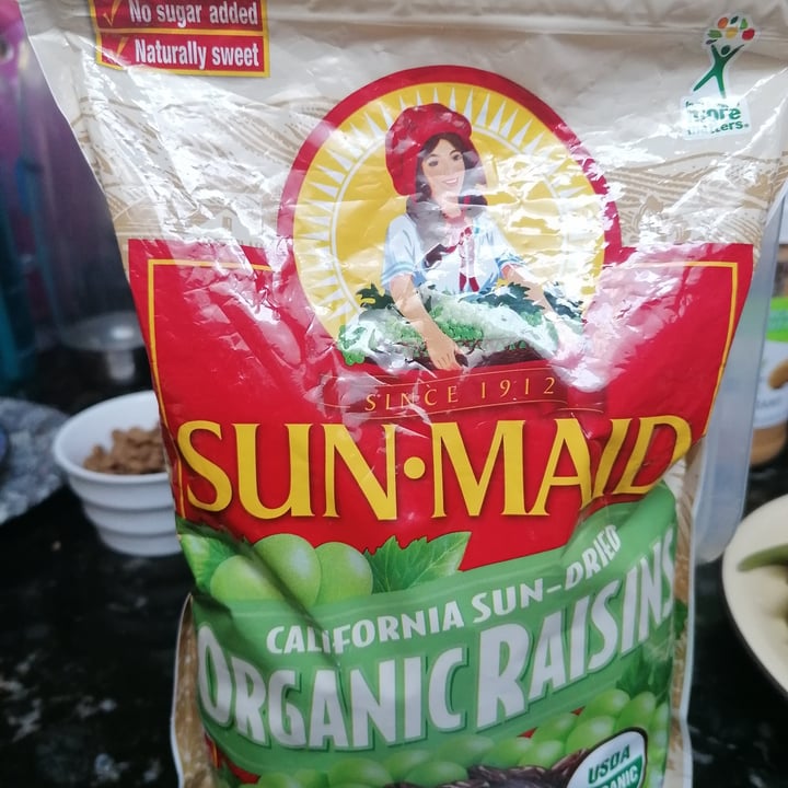 photo of Sun-Maid Organic Raisins shared by @paquitafelipa on  19 Mar 2022 - review