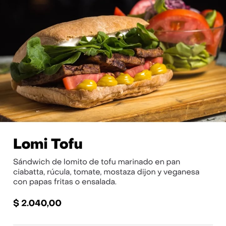 review photo of JU Vegano Lomitofu shared by @tadegrimberg on 23 Nov 2022 - review