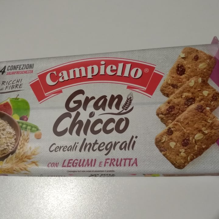 photo of Campiello Gran Chicco Cereali Integrali con Legumi e Frutta shared by @stefaniacb on  08 Sep 2022 - review