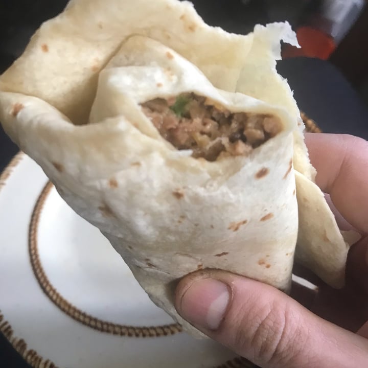 review photo of Alpha Foods Philly Burrito shared by @veganenthusiast4life on 20 Apr 2022 - review