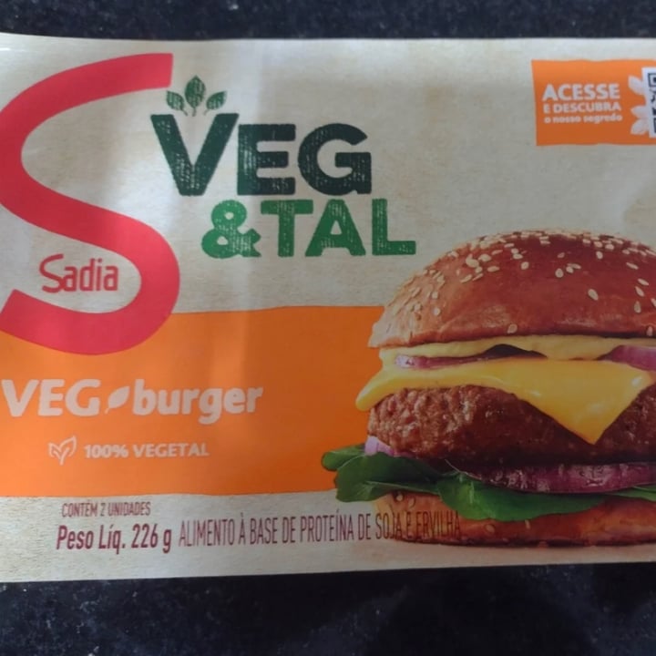 photo of Sadia Veg Burger - Veg & Tal shared by @dutra on  03 Aug 2022 - review