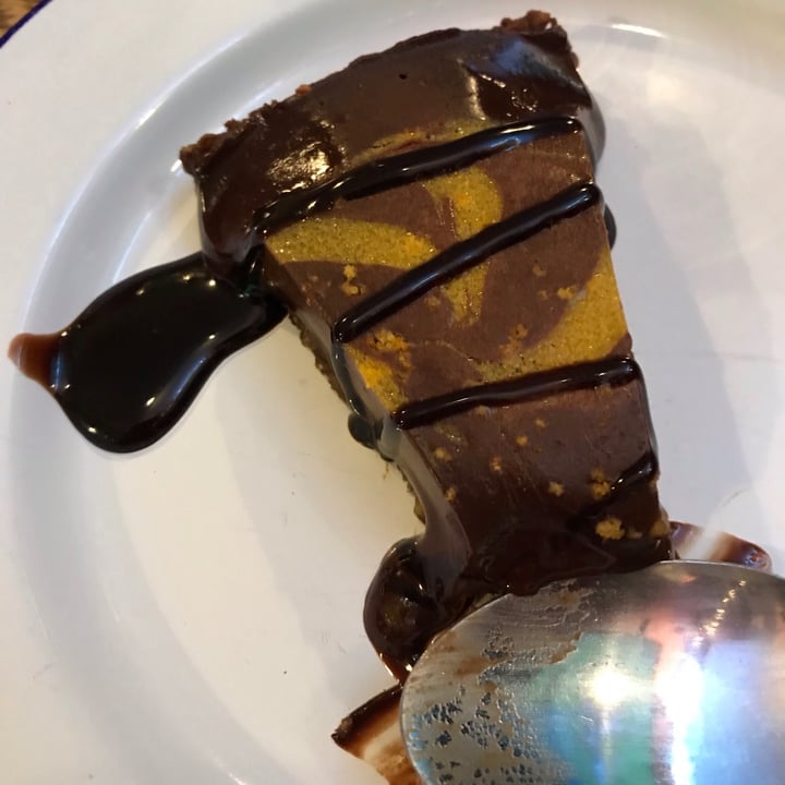 photo of The White Harte Bristol Salted caramel torte shared by @theamicablevegan on  31 May 2020 - review