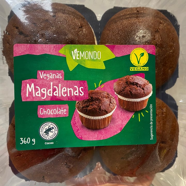 photo of Vemondo  Magdalenas de chocolate shared by @andrius on  14 Dec 2021 - review
