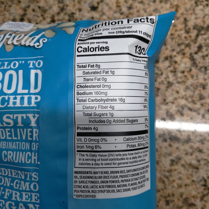 photo of Beanfields Cheddar Sour Cream Chips shared by @stevenneoh on  04 Dec 2022 - review