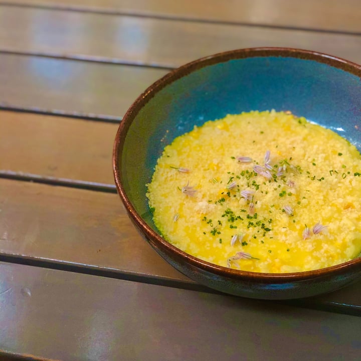 review photo of Nic's On Beverly Corn Risotto shared by @maxwagner on 13 Sep 2020 - review