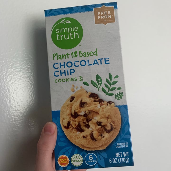 photo of Simple Truth Plant Based Chocolate Chip Cookies shared by @madib on  14 Apr 2021 - review