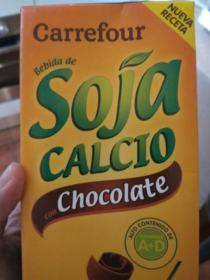 photo of Carrefour Bebida de soja chocolate shared by @martate on  21 Jan 2020 - review