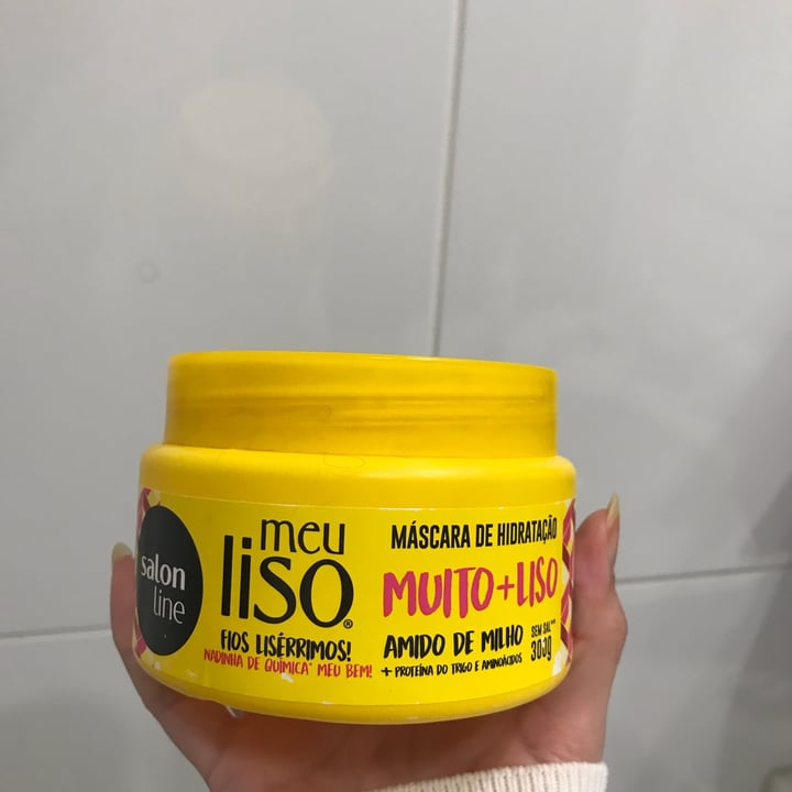 photo of Salon line Meu liso máscara shared by @marianacaires on  01 Oct 2022 - review