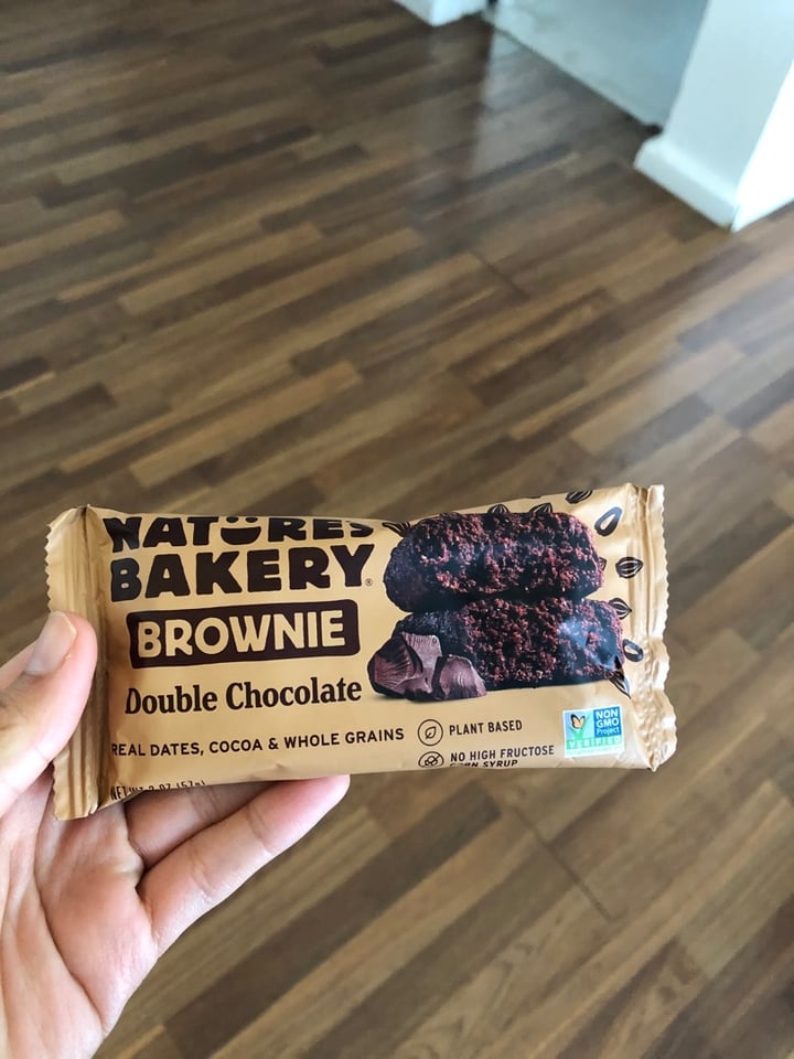 photo of Nature's Bakery Brownie Bar Double Chocolate shared by @inaldama on  06 Mar 2020 - review