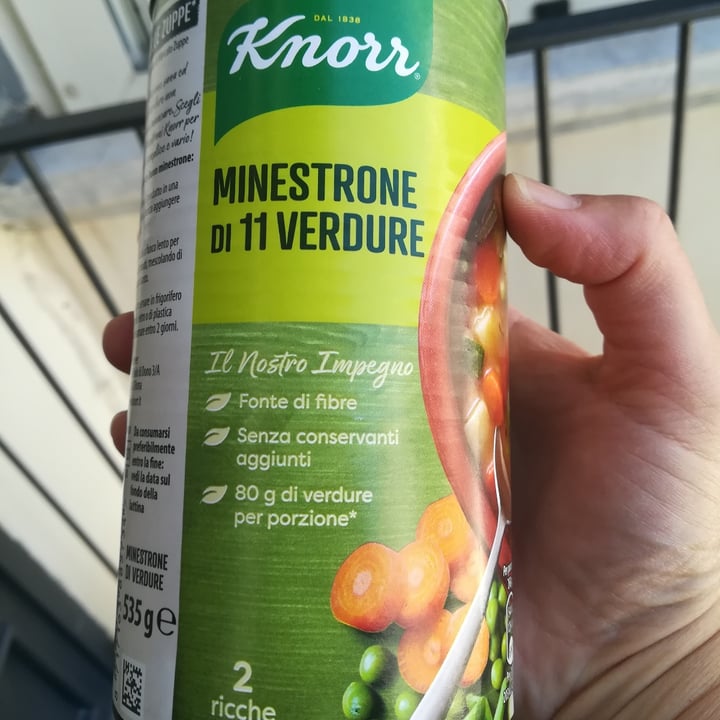 photo of Knorr Minestrone di 11 verdure shared by @sabatoalmercato on  22 Sep 2022 - review