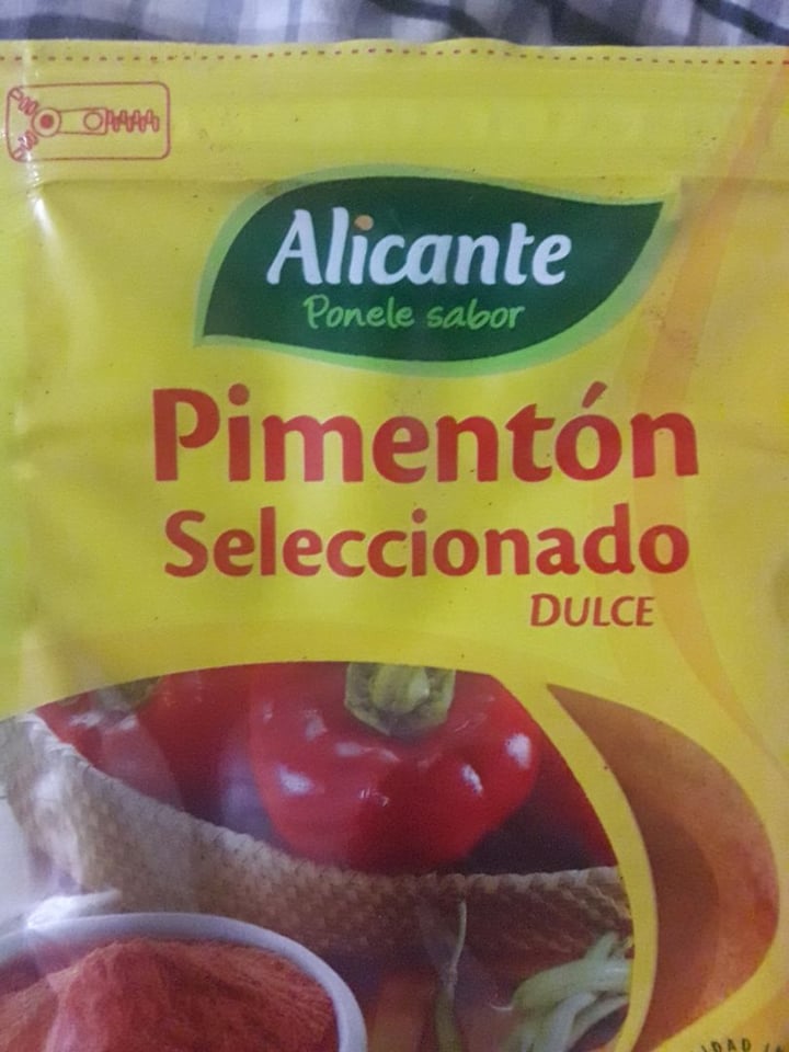 photo of Alicante Pimentón Seleccionado Dulce shared by @gimeiglesias on  07 Apr 2020 - review