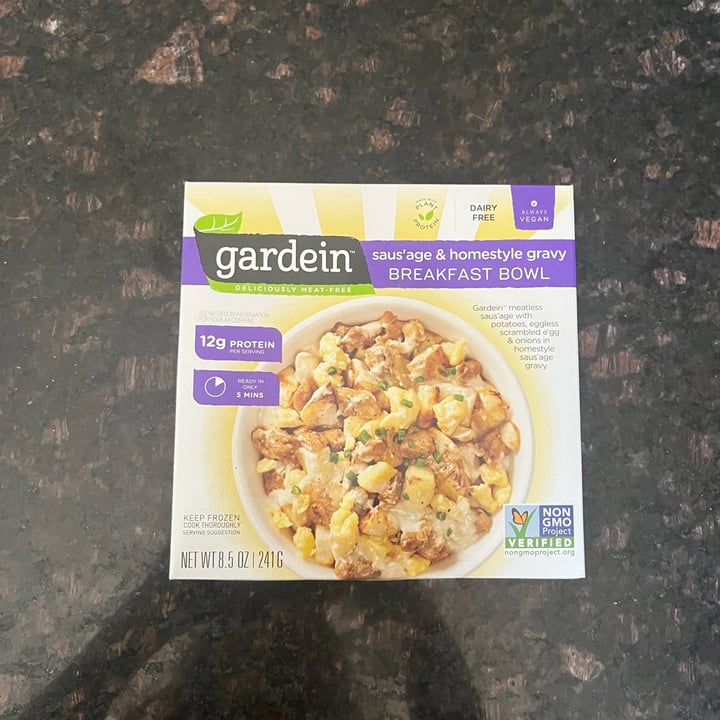 photo of Gardein Saus’age & Homestyle Gravy Breakfast Bowl shared by @slimshannon on  06 May 2022 - review