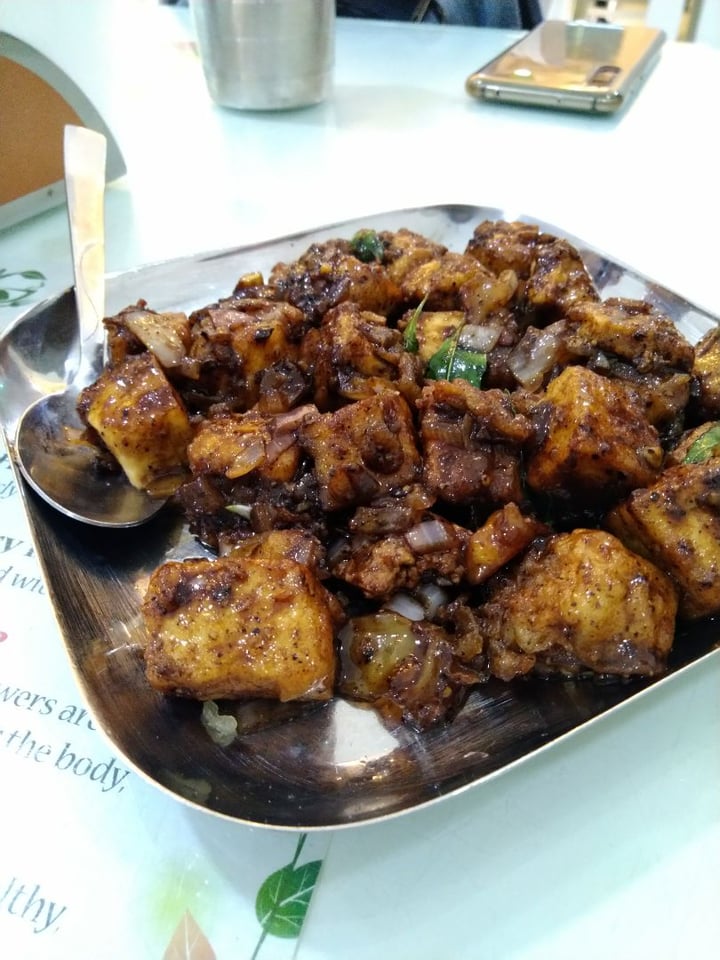 review photo of Greenleaf Cafe Pte Ltd Tofu Pepper Fry shared by @cherishfootprints on 02 Feb 2020 - review