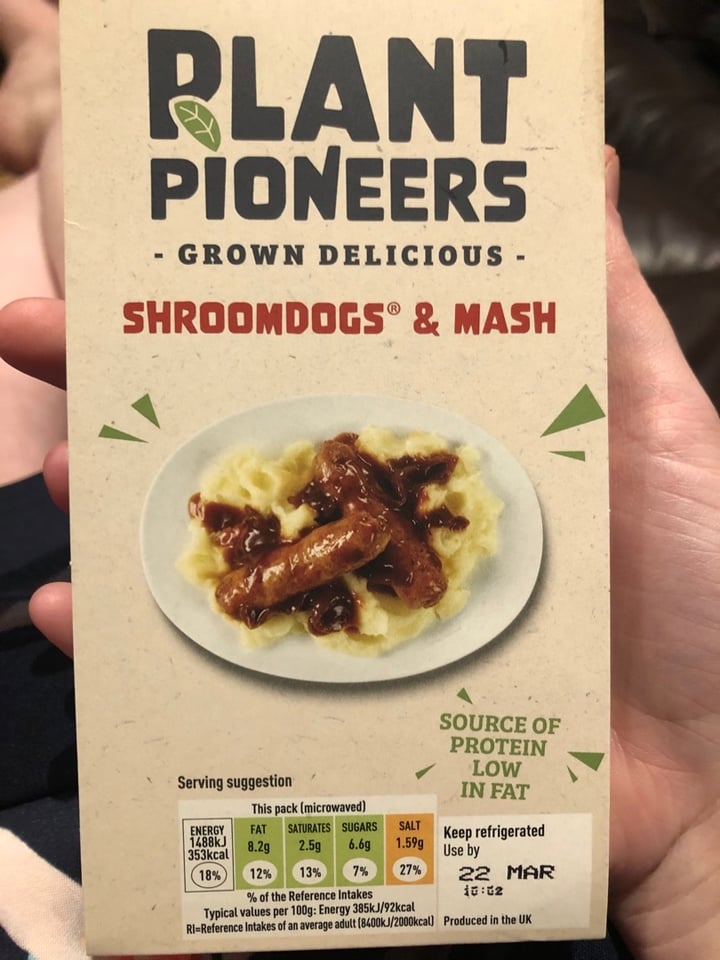 photo of Plant Pioneers Shroomdogs & Mash shared by @shmambam on  15 Mar 2020 - review