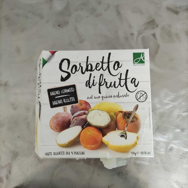 photo of Gelati aloha Sorbetto di frutta shared by @michelab on  24 Apr 2022 - review