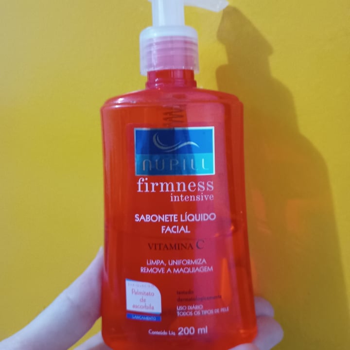 photo of Nupill Sabonete Líquido Facial Vitamina C shared by @elimiotto on  19 Apr 2022 - review