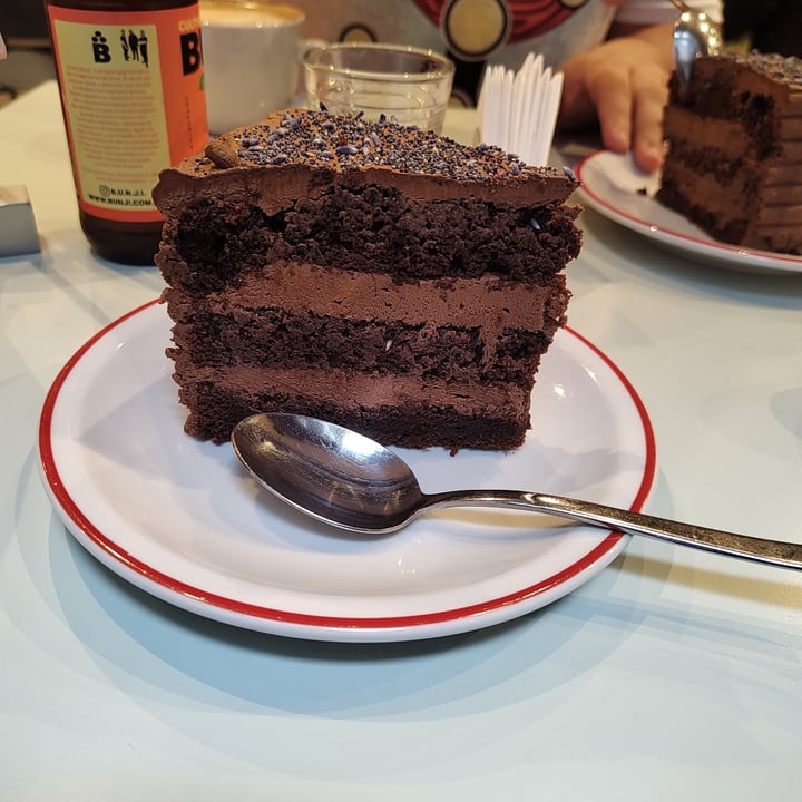 photo of Gordo Vegano Torta de chocolate shared by @fergielu on  19 Sep 2022 - review