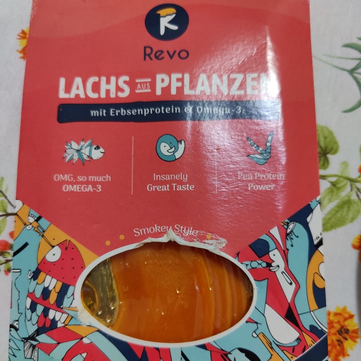 photo of Revo Foods Lachs aus Pflanzen shared by @robyro on  14 Jun 2022 - review