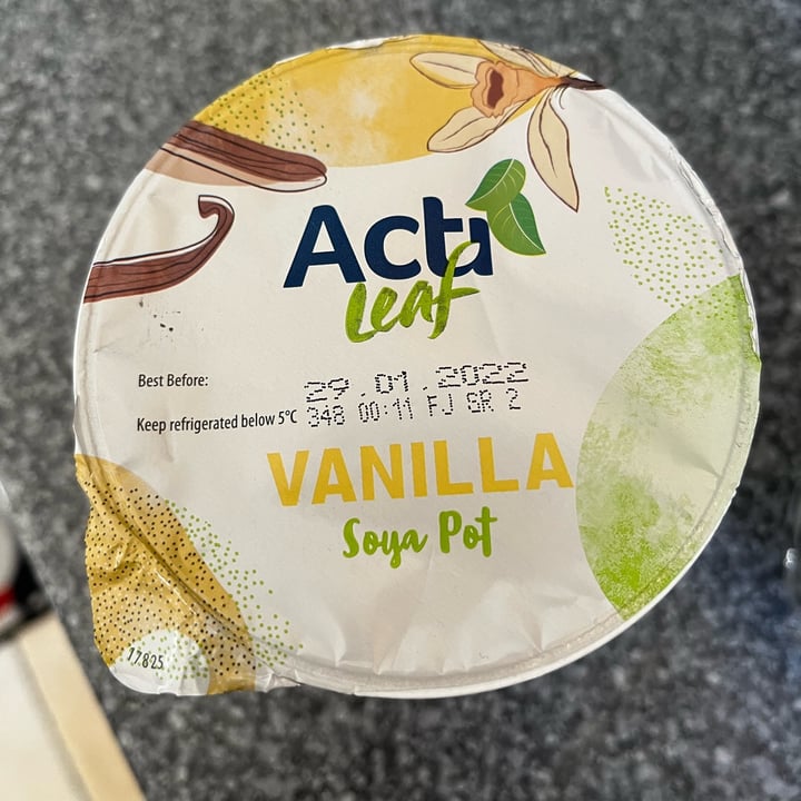 photo of Acti Leaf Vanilla soya pot shared by @vegmart404 on  27 Jan 2022 - review