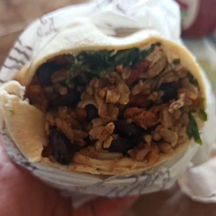 photo of Natural Veg Burrito vegan shared by @vtopia on  06 Jun 2020 - review