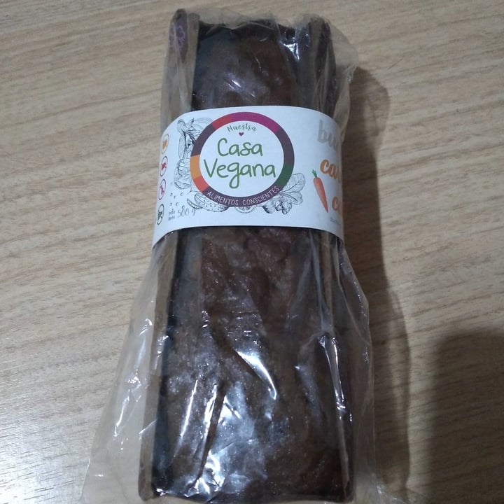 photo of Casa Vegana Budín Carrot Cake shared by @fernandantiespecista on  22 Sep 2022 - review