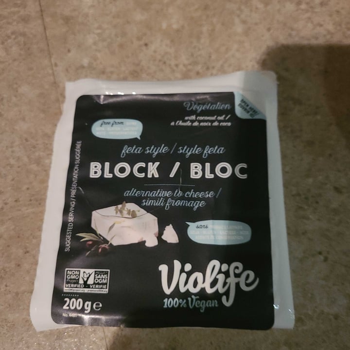 photo of Violife Feta Block - Greek White shared by @misscats on  01 Dec 2021 - review