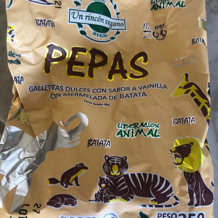 photo of Un Rincón Vegano Pepas Galletitas Dulces con Sabor a Vainilla con Mermelada de Batata shared by @elizbeth on  24 Jan 2021 - review