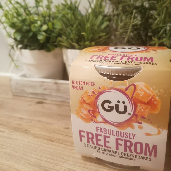 photo of Gü Free From Salted Caramel Cheesecake shared by @mattmearns on  28 Apr 2020 - review