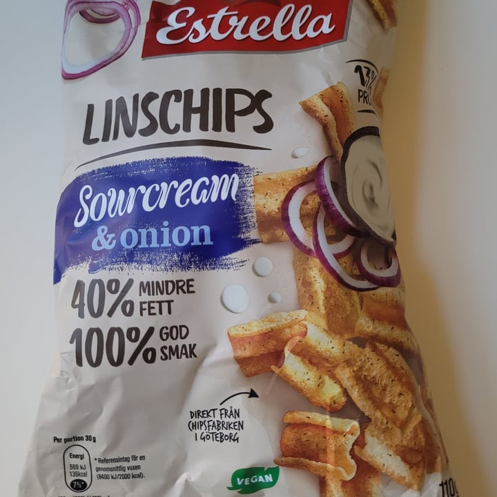 photo of Estrella Linschips Sourcream & Onion shared by @delisandra on  14 May 2022 - review