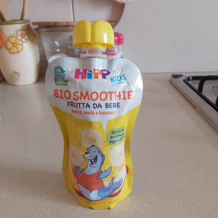 photo of Hipp Bio Smoothie Frutta Da Bere Pesca, Mela E Banana shared by @valeria92 on  29 Mar 2022 - review