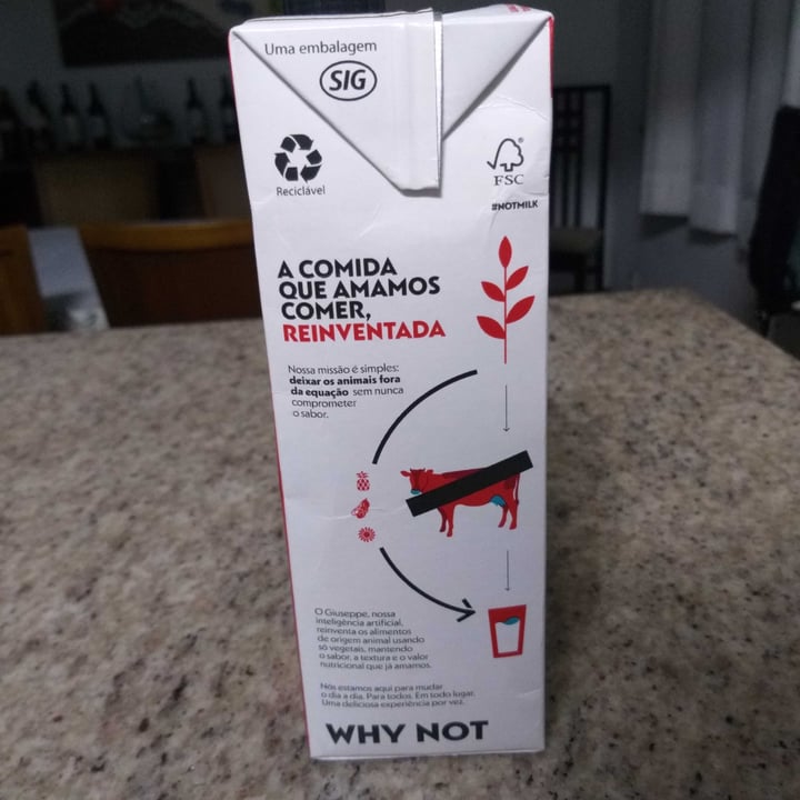 photo of NotCo Not Milk Original shared by @gabrielshimoda on  31 May 2022 - review