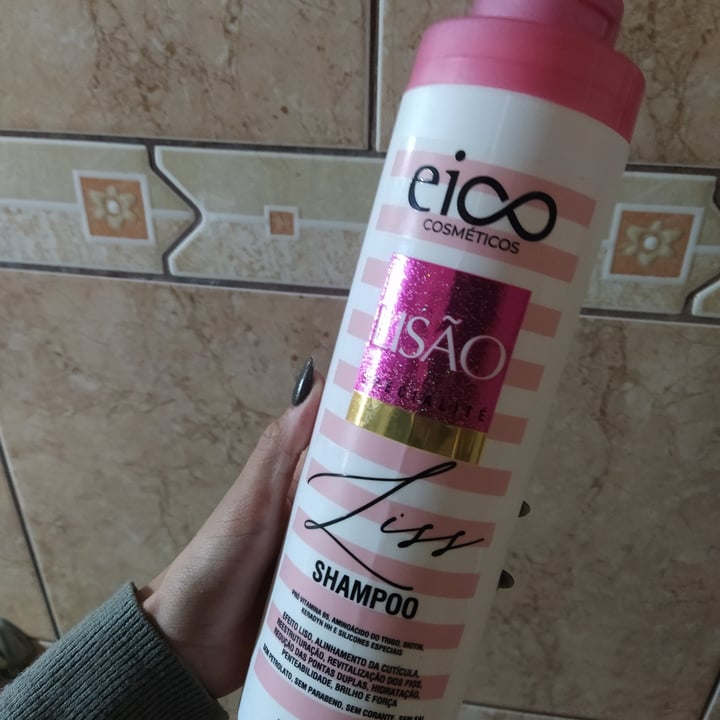 review photo of Eico Cosméticos shamppo lisão shared by @linekawami on 24 Jun 2022 - review
