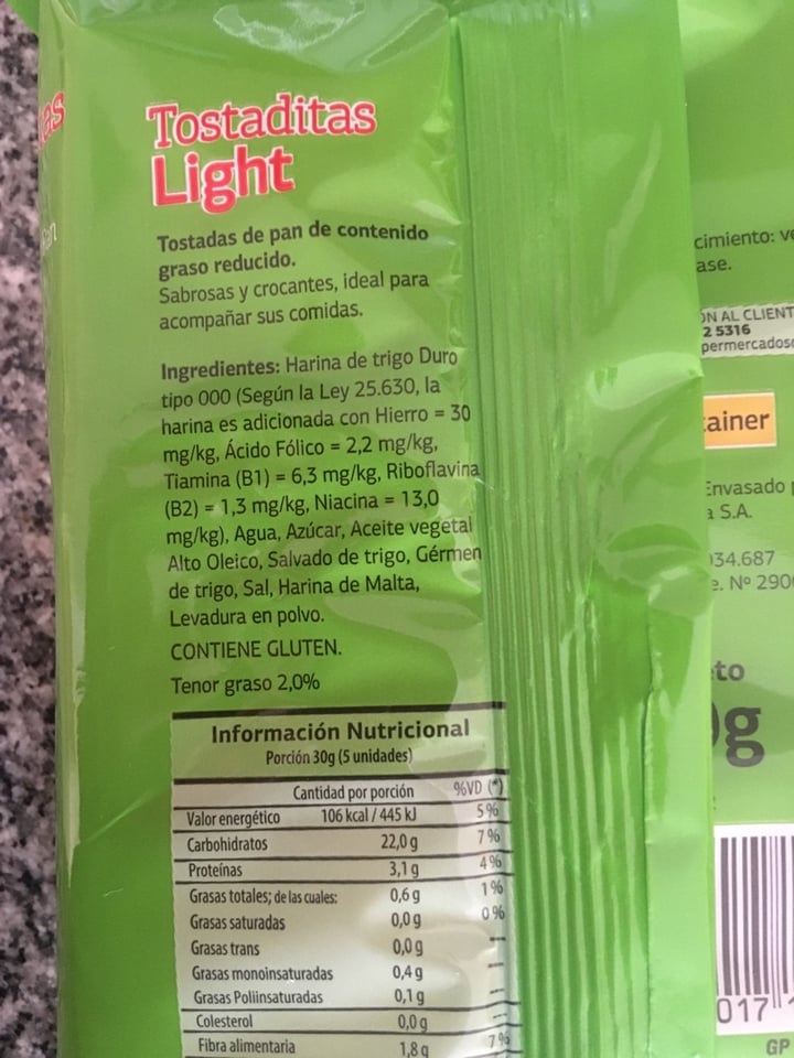 review photo of Dia% Galletitas - Todtaditas light Día shared by @flore on 07 Apr 2020 - review