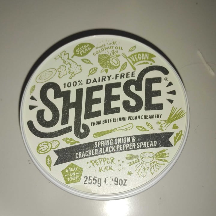 photo of Sheese Sheese Spring Onion & Cracked Black Pepper Spread shared by @dafi on  06 Feb 2022 - review