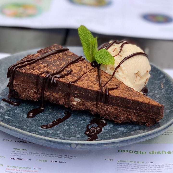 photo of Wagamama Leicester Chocolate Orange Cake shared by @rikesh on  22 Apr 2021 - review