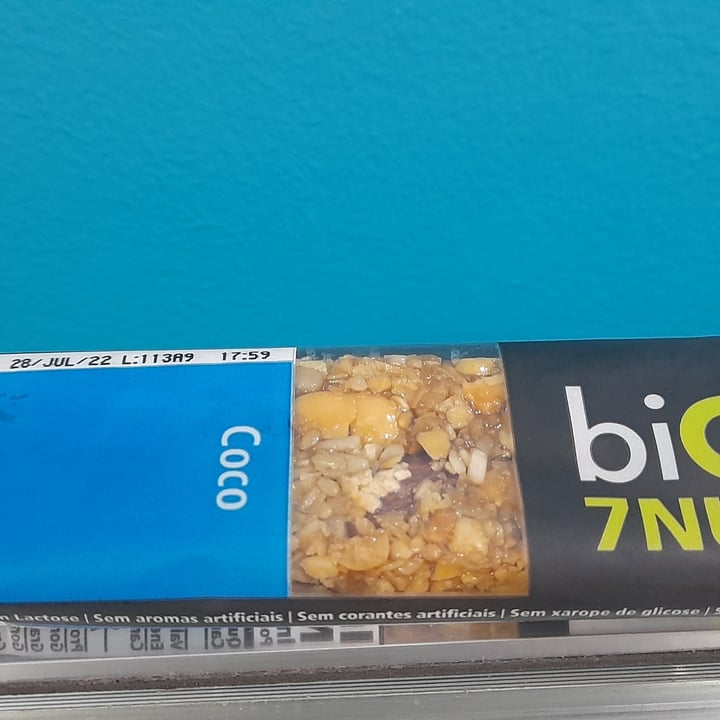 photo of biO2 Barrinha De Proteina Sabor Coco shared by @carolandrad on  16 Feb 2022 - review