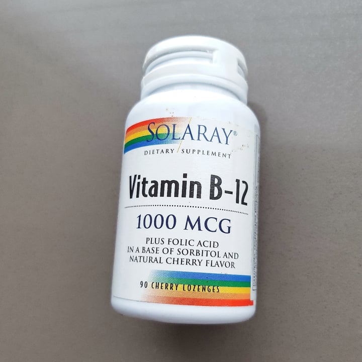 photo of Solaray Vitamin B-12 shared by @littleveganpanda on  15 Dec 2020 - review