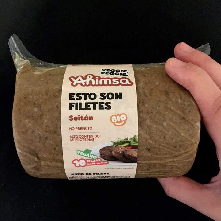 review photo of Ahimsa Filete seitan shared by @comocomervegetales on 09 Aug 2022 - review