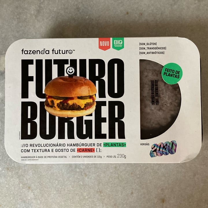 photo of Fazenda Futuro - Future Farm Futuro Burger shared by @roselidagua on  29 Apr 2022 - review