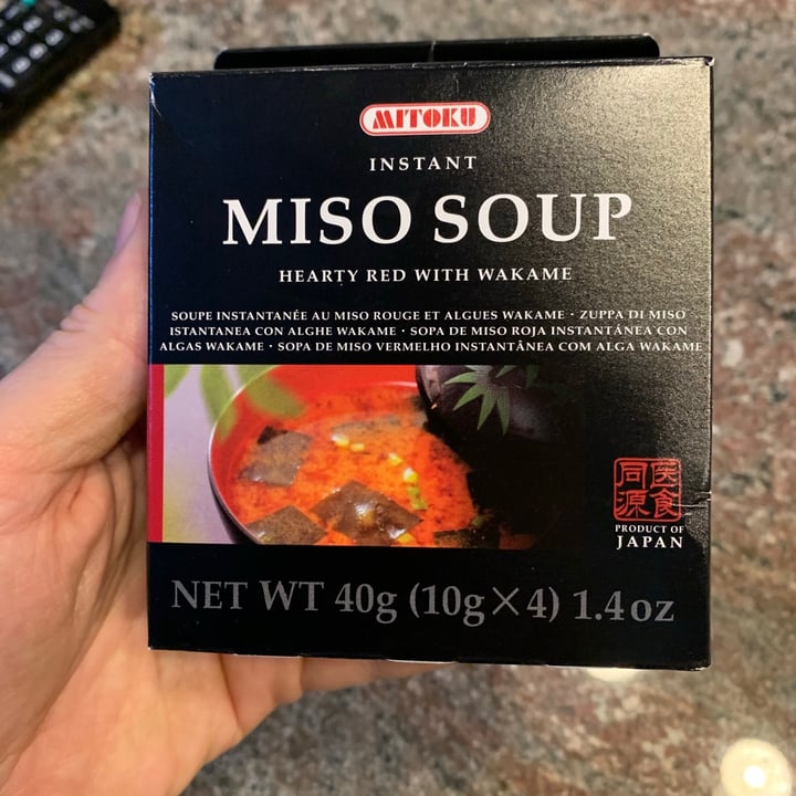 photo of Mitoku Instant Miso Soup shared by @alessandro504 on  24 Nov 2020 - review