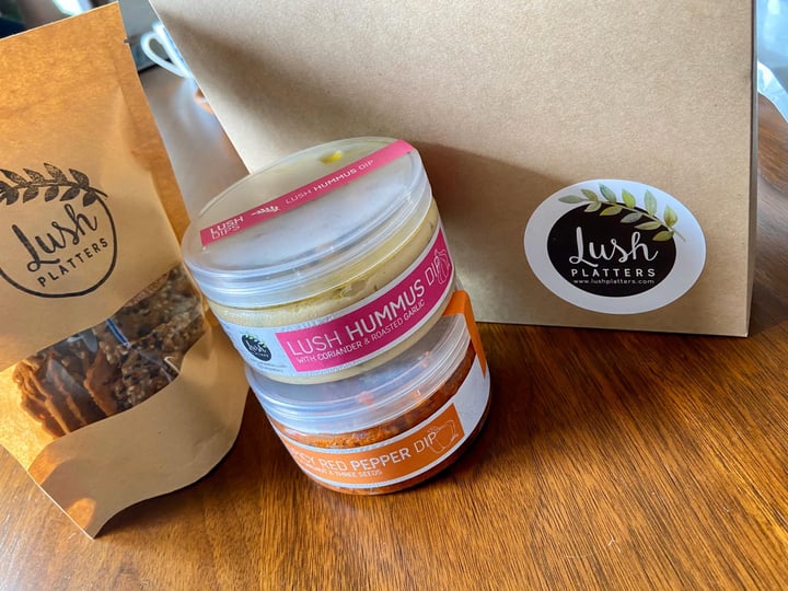 review photo of Lush Platters Lush Spicy Red Pepper & Walnut Dip shared by @charmaineosx on 18 Oct 2021 - review