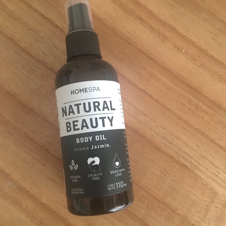 photo of HOMEspa Natural Beauty Aceite corporal shared by @danamorabito on  28 Nov 2020 - review
