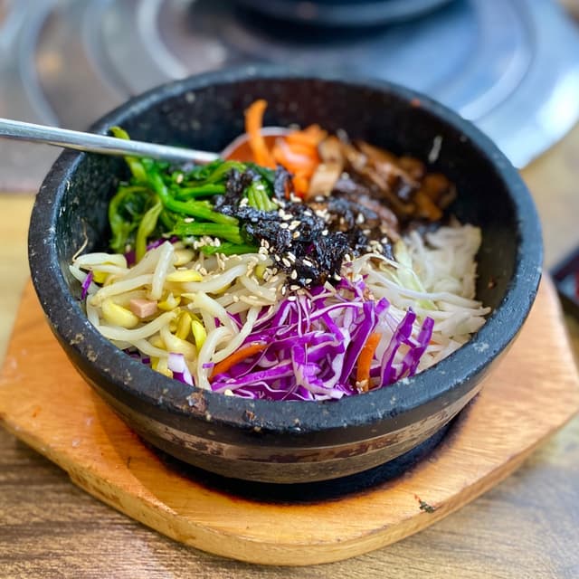 Photo of the dish “Dolsot Bibimbap (Stone Pot Mixed Rice)”
