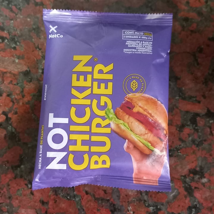 photo of NotCo Not Chicken Burger shared by @rociogiselle on  11 Jul 2022 - review