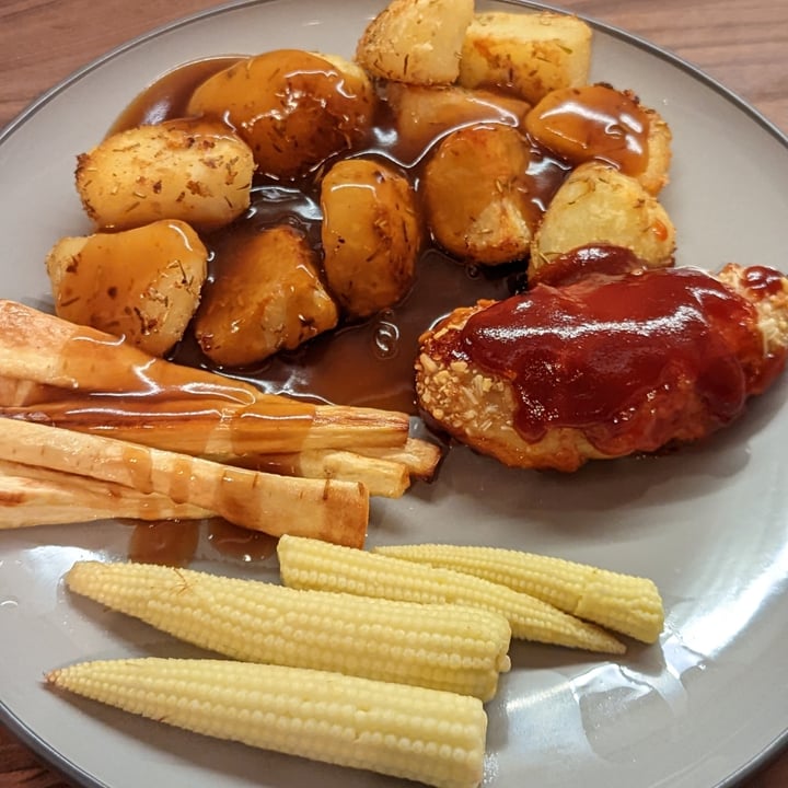 photo of Tesco Plant Chef Hunter's BBQ Bake shared by @missvegan88 on  27 Oct 2022 - review