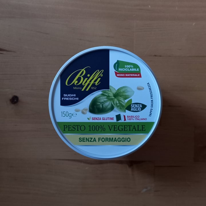 photo of Biffi Pesto 100% Vegetale Senza Formaggio shared by @moniberni on  12 Apr 2022 - review