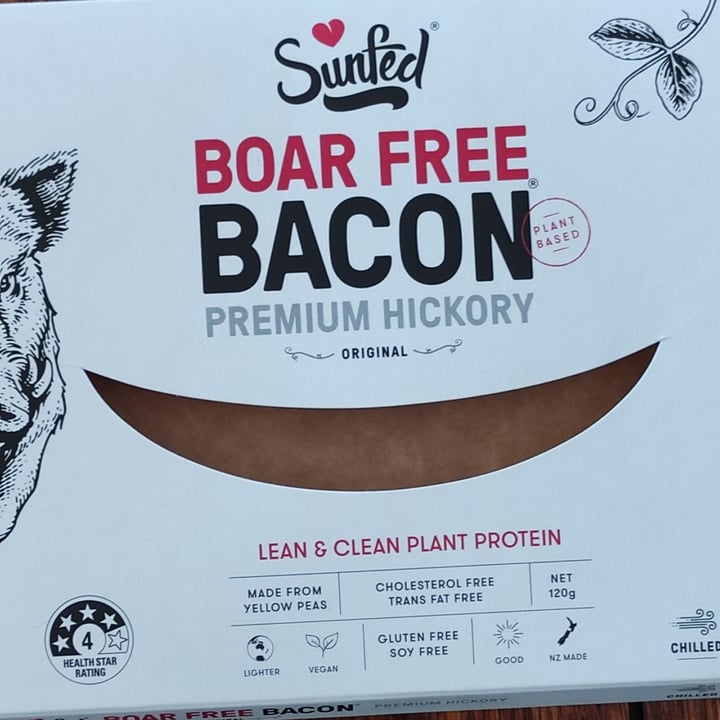 photo of Sunfed Sunfed® Boar Free Bacon™ Premium Hickory shared by @lojo on  22 Feb 2021 - review