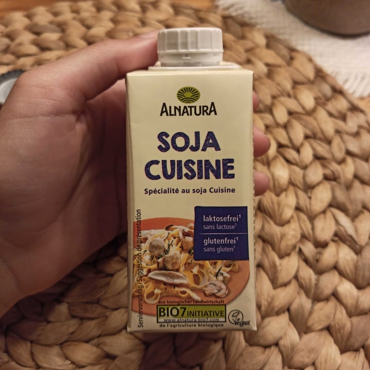 photo of Alnatura Soja Cuisine shared by @identidadviajera on  28 Aug 2020 - review