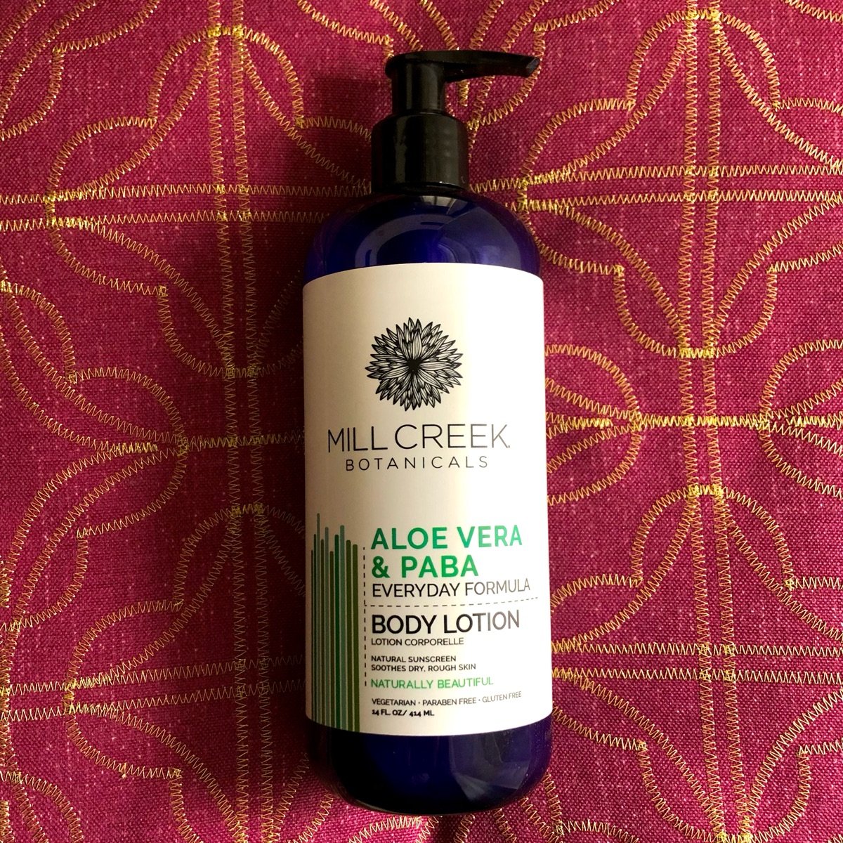 Mill Creek Botanicals Aloe Vera & Paba Body Lotion Reviews abillion
