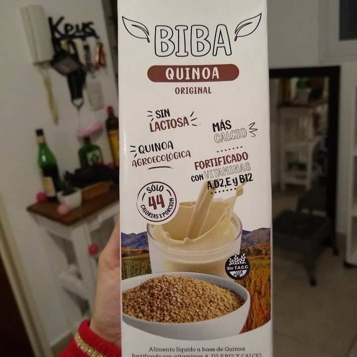 photo of Biba Leche de quinoa shared by @fabuchi on  02 Sep 2021 - review
